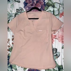 Jaanuu Pink Scrub Top